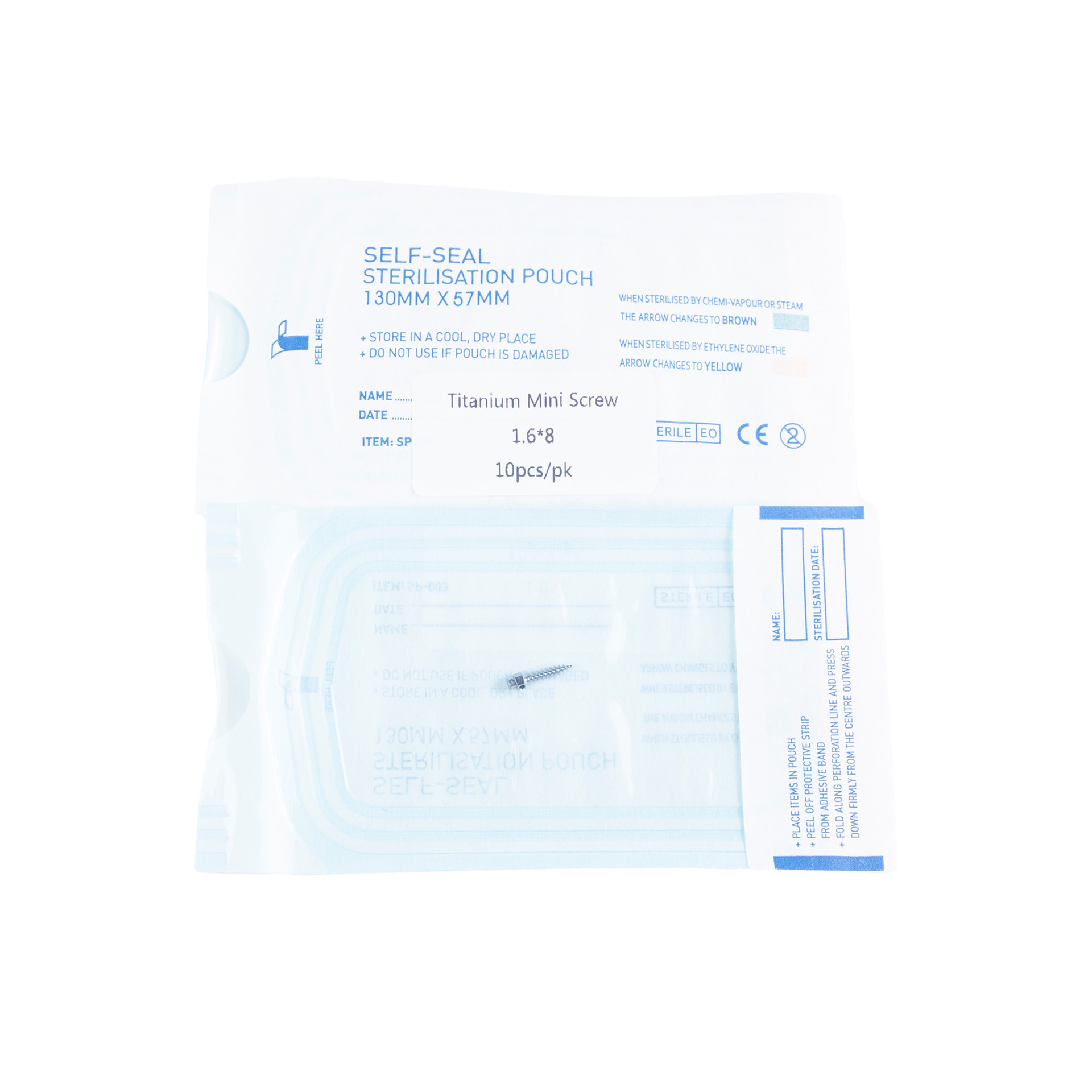 爱丽思高性能正畸助力 - 钛合金支抗钉,确保稳定有效的牙齿矫正