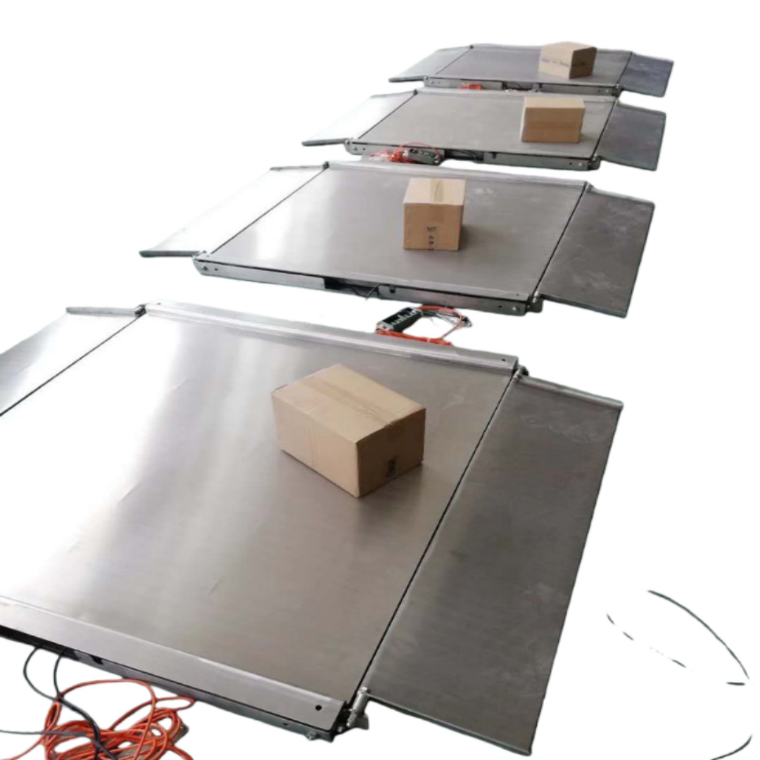 福建销售1000kg双层不锈钢电子磅秤2000公斤双引坡平台秤3t地称厂