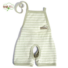 加工定制 可接小单 天然彩棉婴儿露背连体衣 宝宝透气肚兜短裤