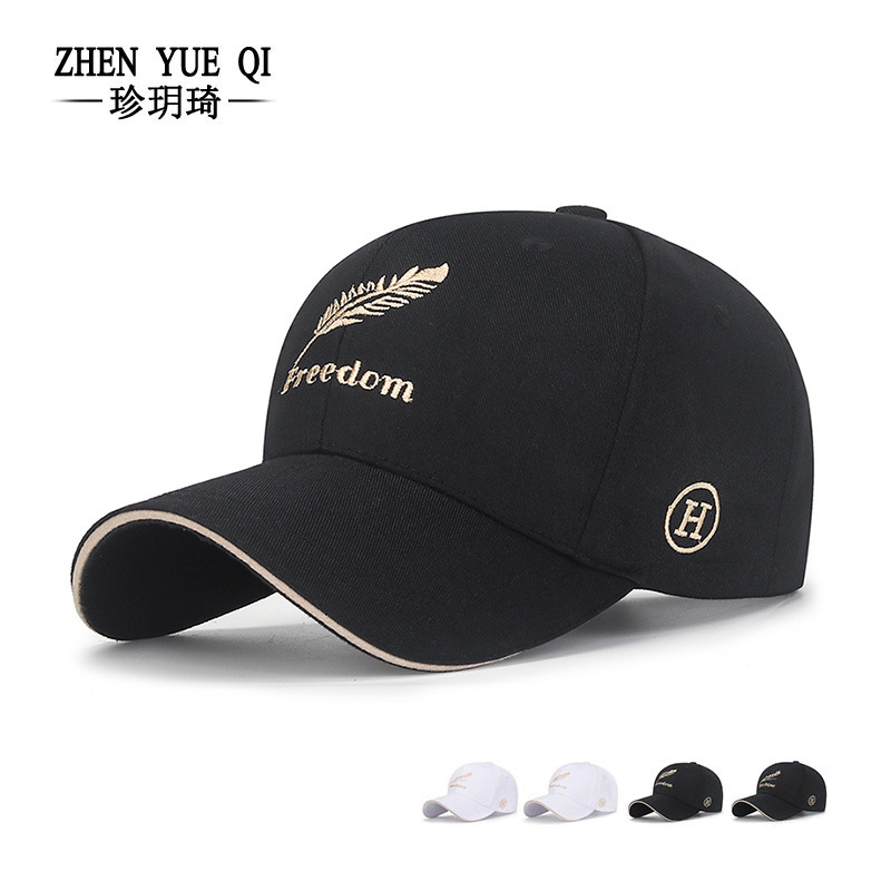 Spring and Summer Sandwich Letter Baseball Cap Women's Casual Sun-Proof Sun Hat Outdoor Men's Youth Student Hat