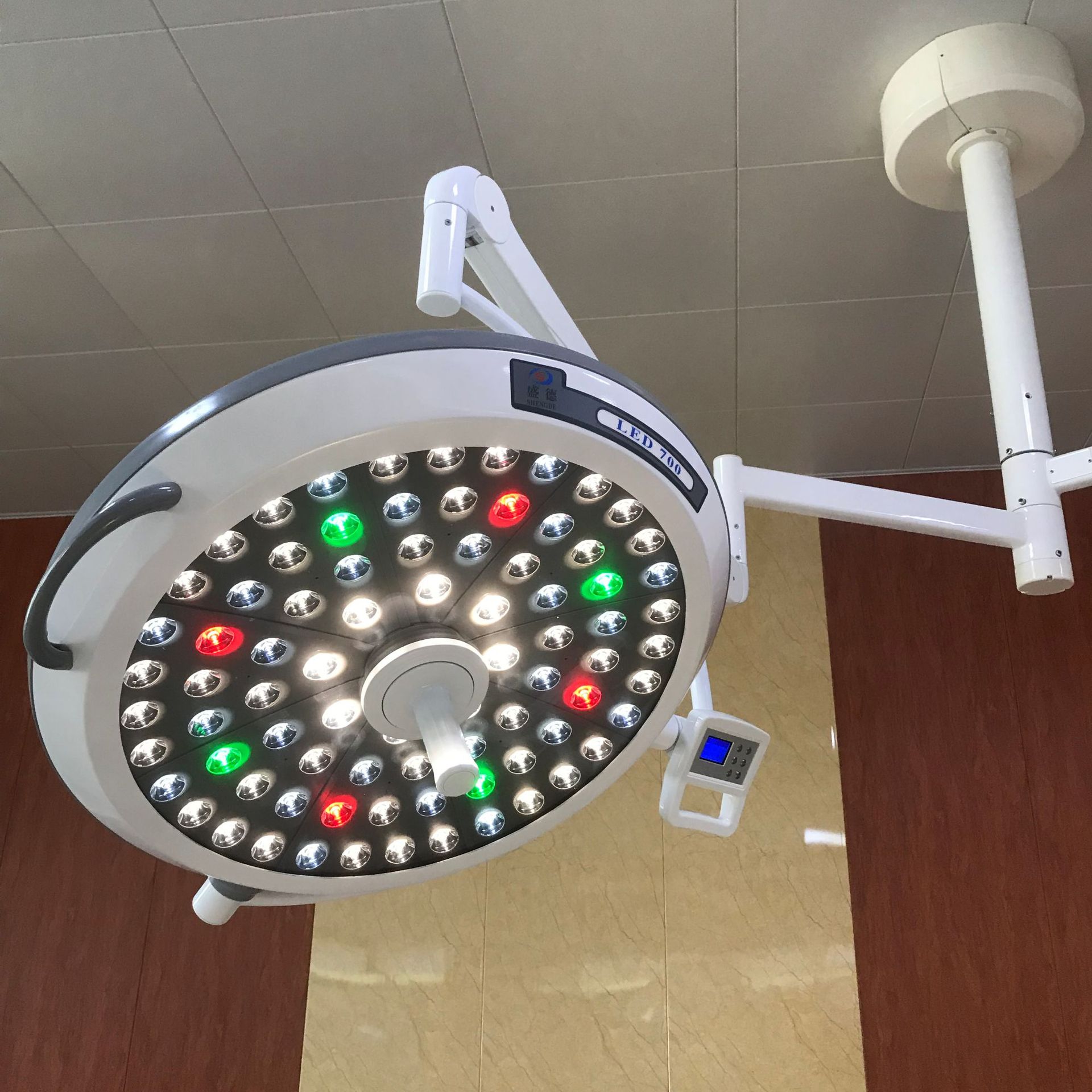 医院用led手术无影灯 吊式移动式单双头手术灯卤素整体反射无影灯