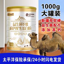 益生菌高钙驼奶蛋白粉加低脂新疆骆驼奶粉中老年人高钙营养品