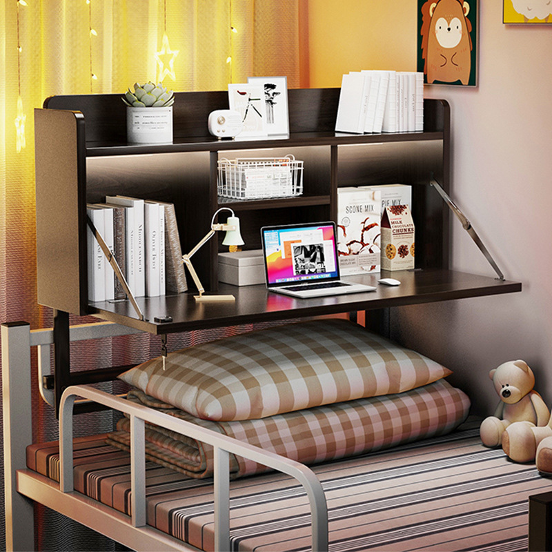 桌子电脑桌大学生宿舍神器床上学习桌上铺悬空寝室懒人桌下铺桌子