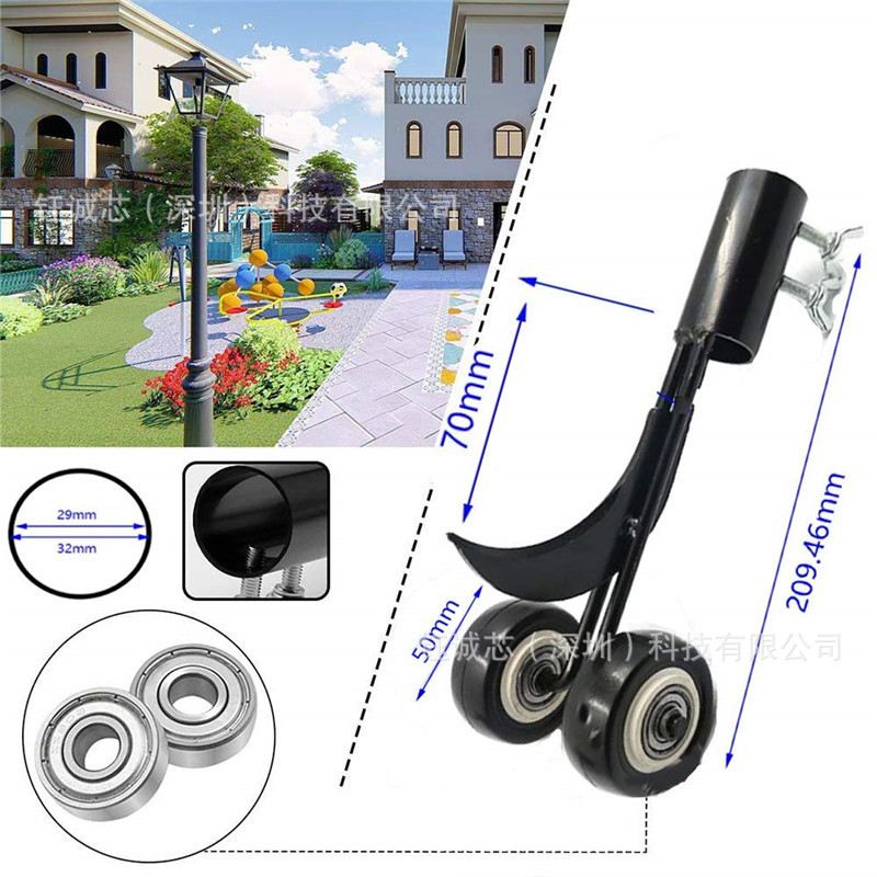 手动除草器滚轮裂缝 杂草抢夺者 工具可调花园后院人行道除草工具