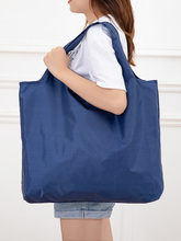 便携式可折叠收纳袋买菜方便袋兜子手提用帆布袋大布包大容量结澜