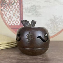 明代铜器 老物件古玩 古董真品好品文玩相传世百寿团圆大铜镜一件