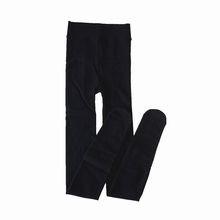 一件包邮 800D 秋冬显瘦加绒加厚金棉打底袜子黑灰色 连裤袜