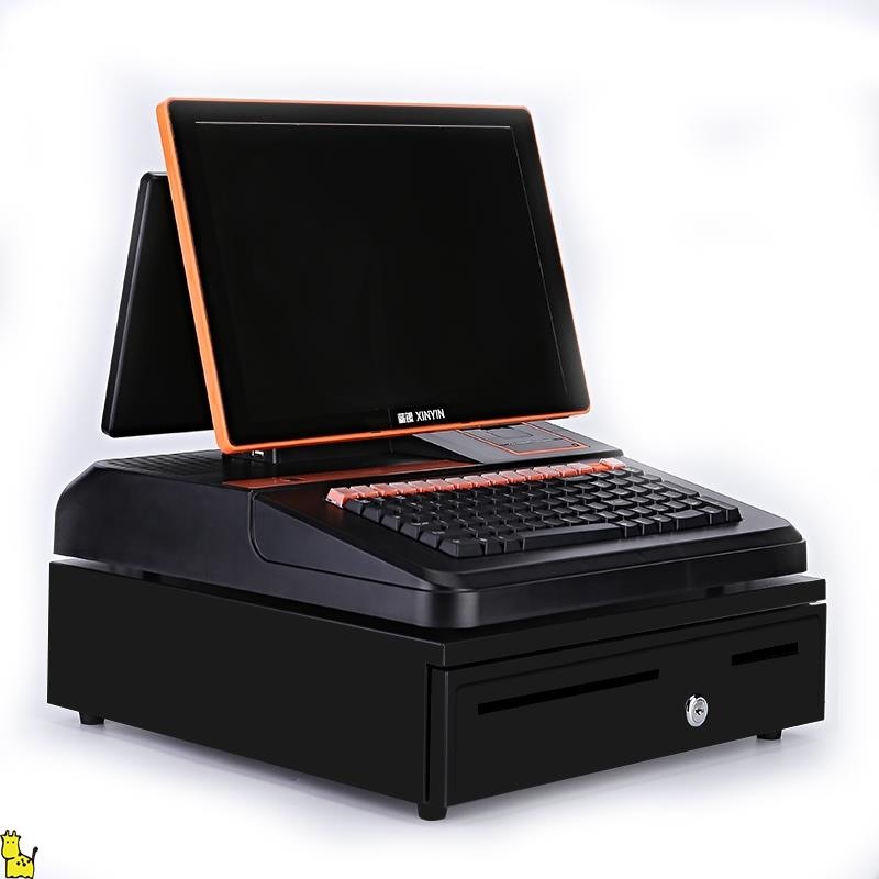 收银机一体机便利店码收款机便利店小型专用收银机服装店餐饮外卖称重