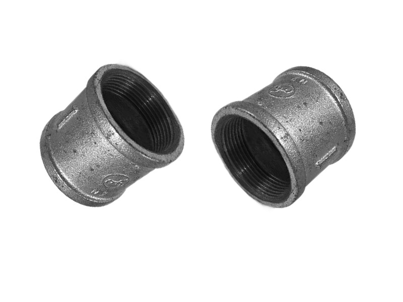 建支玛钢镀锌通径管古直接 内丝直通管箍 水暖燃气消防配件10-100