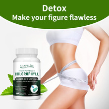 Chlorophyll Capsules Stomach Detox 跨境外贸素食叶绿素胶囊