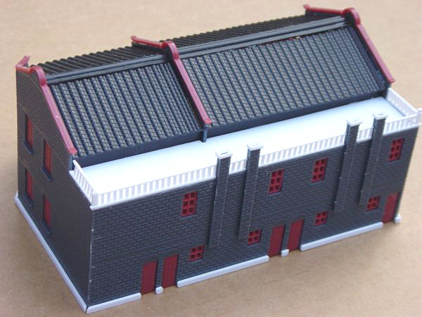 中共一大会址建筑拼装模型 场景 diy科普竞赛套材 学校比赛用