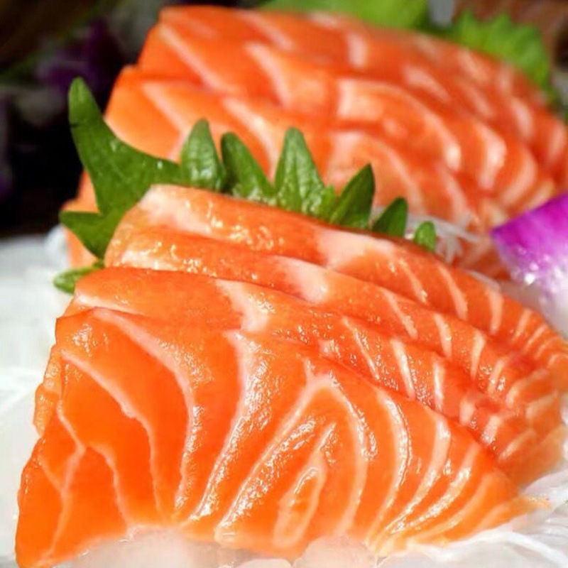 三文鱼生吃新鲜刺身中段生鱼片日式料理寿司整条鱼肉即食一件代发