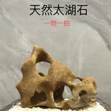 广西天然原石假山书房玄关鱼缸庭院盆景奇石观赏石案头摆件