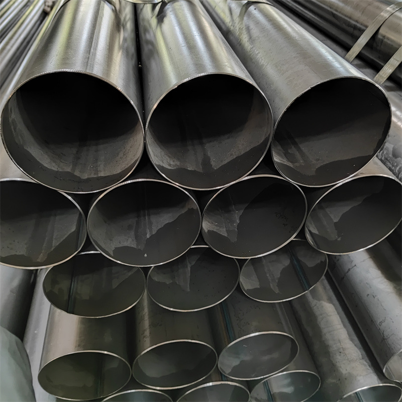 钢管厂家批发 直缝高频焊接铁圆管 spcc光亮圆管 可折弯定尺切割