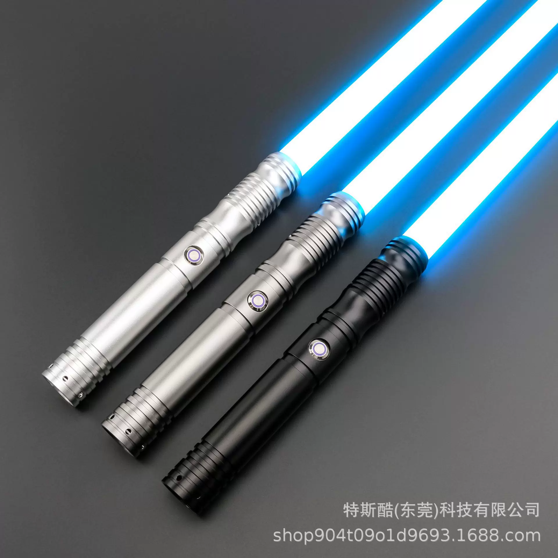 TESKU星球大战发光伸缩光剑10音12种变色平滑电影玩具金属激光剑