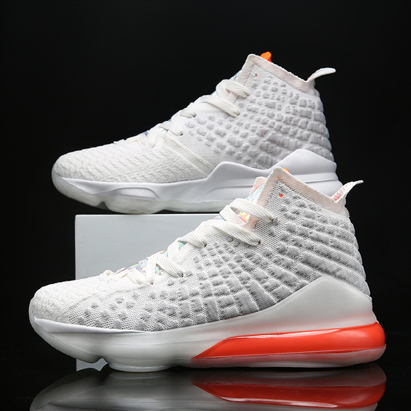 詹姆斯17代篮球鞋男鞋休闲透气实战防滑运动鞋青少年学生训练球鞋