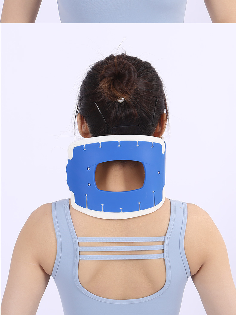 四合一颈托成人儿童医用颈部牵引固定支撑颈椎病矫正固定康复支架