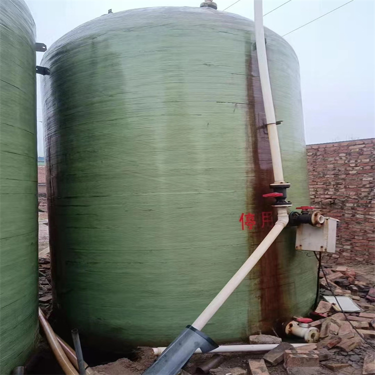 转让二手玻璃钢罐 10到100立方适用于储水盐酸沼气池玻璃钢罐盛源