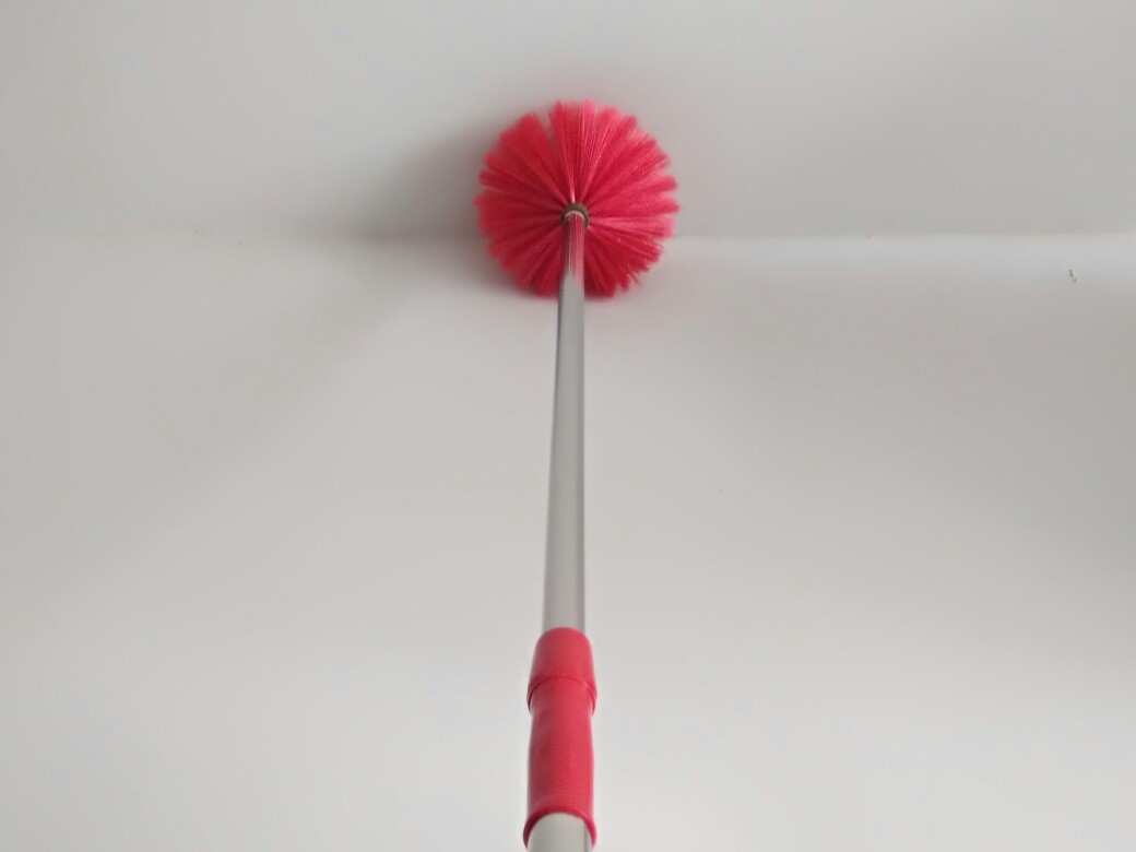 Roof Cleaning Brush Ceiling Brush Lengthened Retractable Lengthened Roof Dust Removal Broom Spider Web Brush 0766