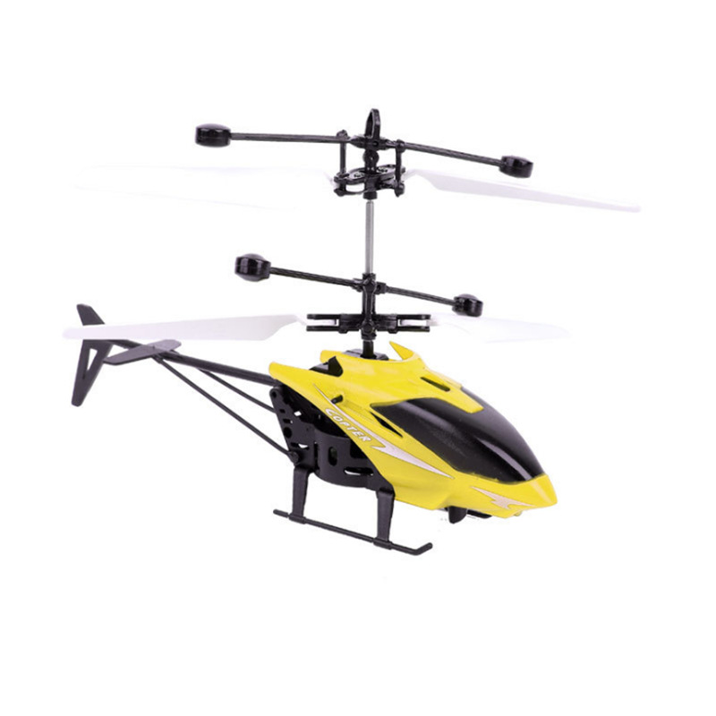 Factory Two Channel Remote Control Aircraft Helicopter Induction Suspension Aircraft Children's Electric Toys Foreign Trade Wholesale