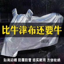 电动车防雨罩摩托车车衣罩遮雨通用防尘加厚防风电瓶车防晒罩衣