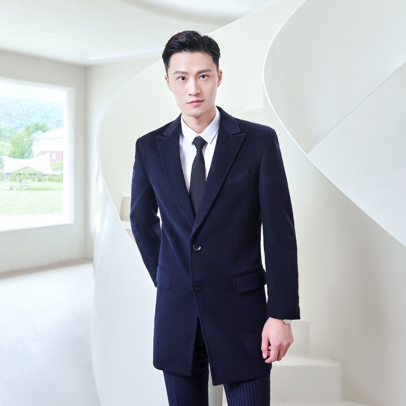 2024冬春季长袖时尚显瘦减龄商务西装男女同款大衣职业女裤套装东