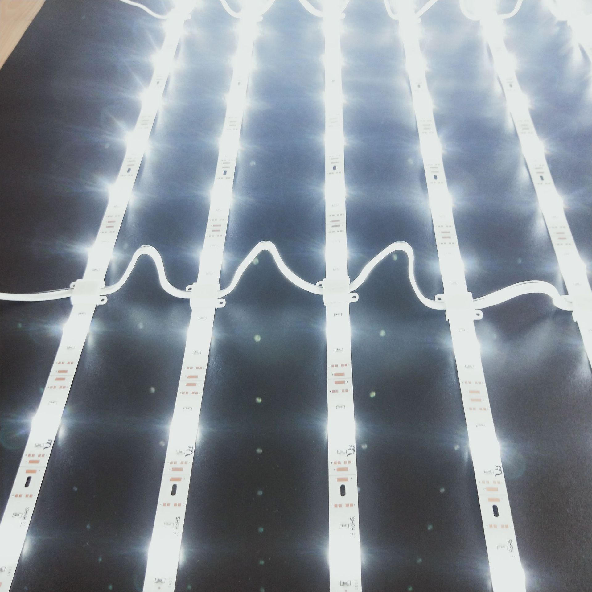 3030漫反射灯条12v广告灯箱led灯软膜卡布灯带高亮长条线条灯