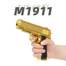 M1911儿童玩具枪专用水晶枪水手动上膛射程精准玩具水男孩软弹枪