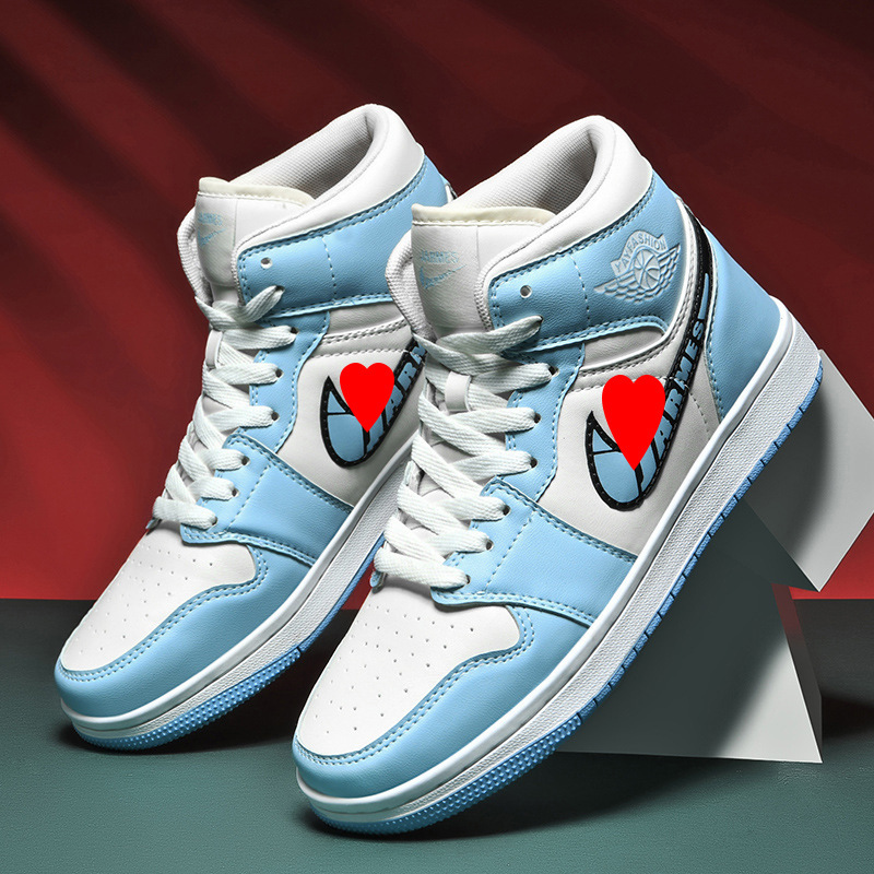 aj男鞋2021秋冬莆田空军一号青少年高帮板鞋男情侣休闲运动篮球鞋