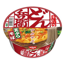 日本日清兵卫油豆腐乌冬面天妇罗荞麦面速食碗面天气之子同款