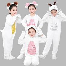 2025新款幼儿园喜羊羊跳舞玩偶服童趣小兔子服装道具套装现货卡通