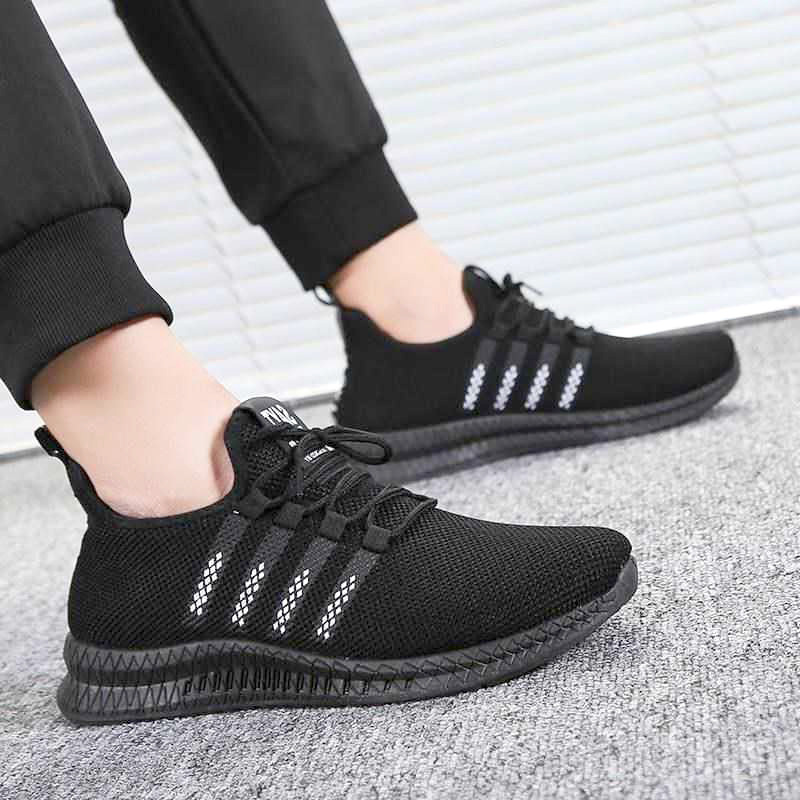 Old and New Version Casual Shoes One Piece Men's Middle-Aged People's Shoes Beijing Year Shoes Sports Shoes Casual Generation Shoes 2022 Men's Fashion Spring