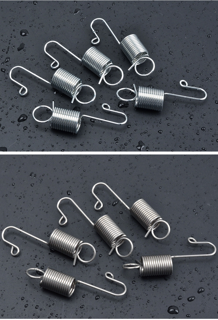 展架弹簧易拉宝门型挂钩螺丝配件拉簧小不锈钢勾立式落地零件广告
