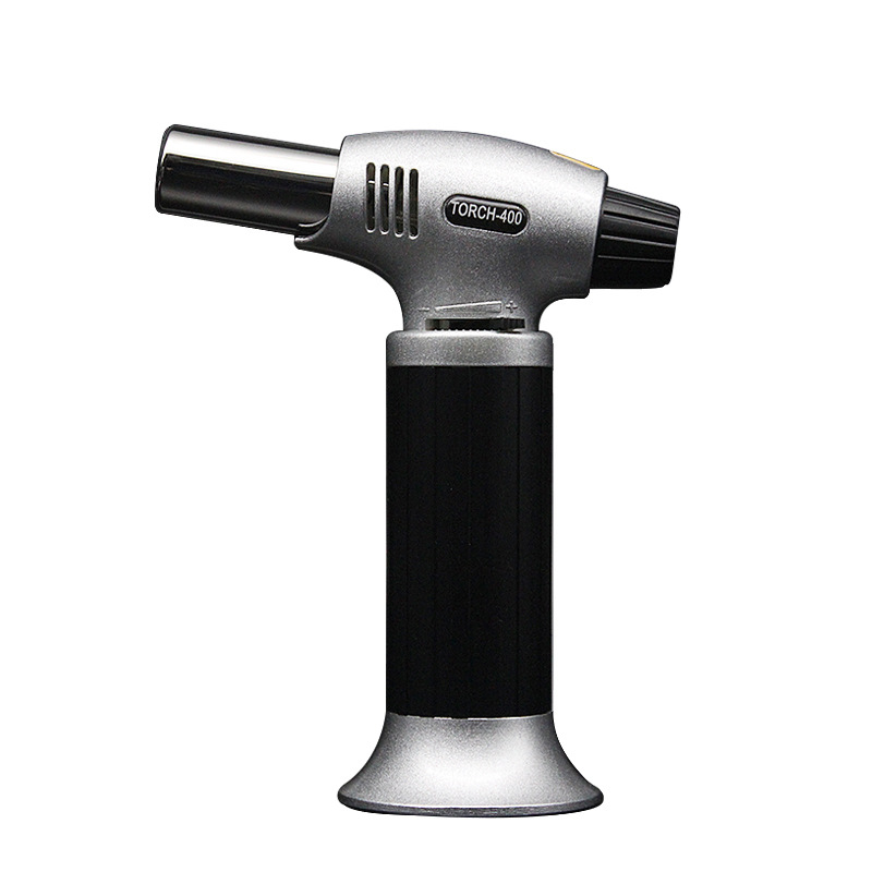 BS4 Direct Punching Windproof Spray Gun Lighter BS-400 Welding Gun Lighter Outdoor Barbecue Supplies 1300 ℃