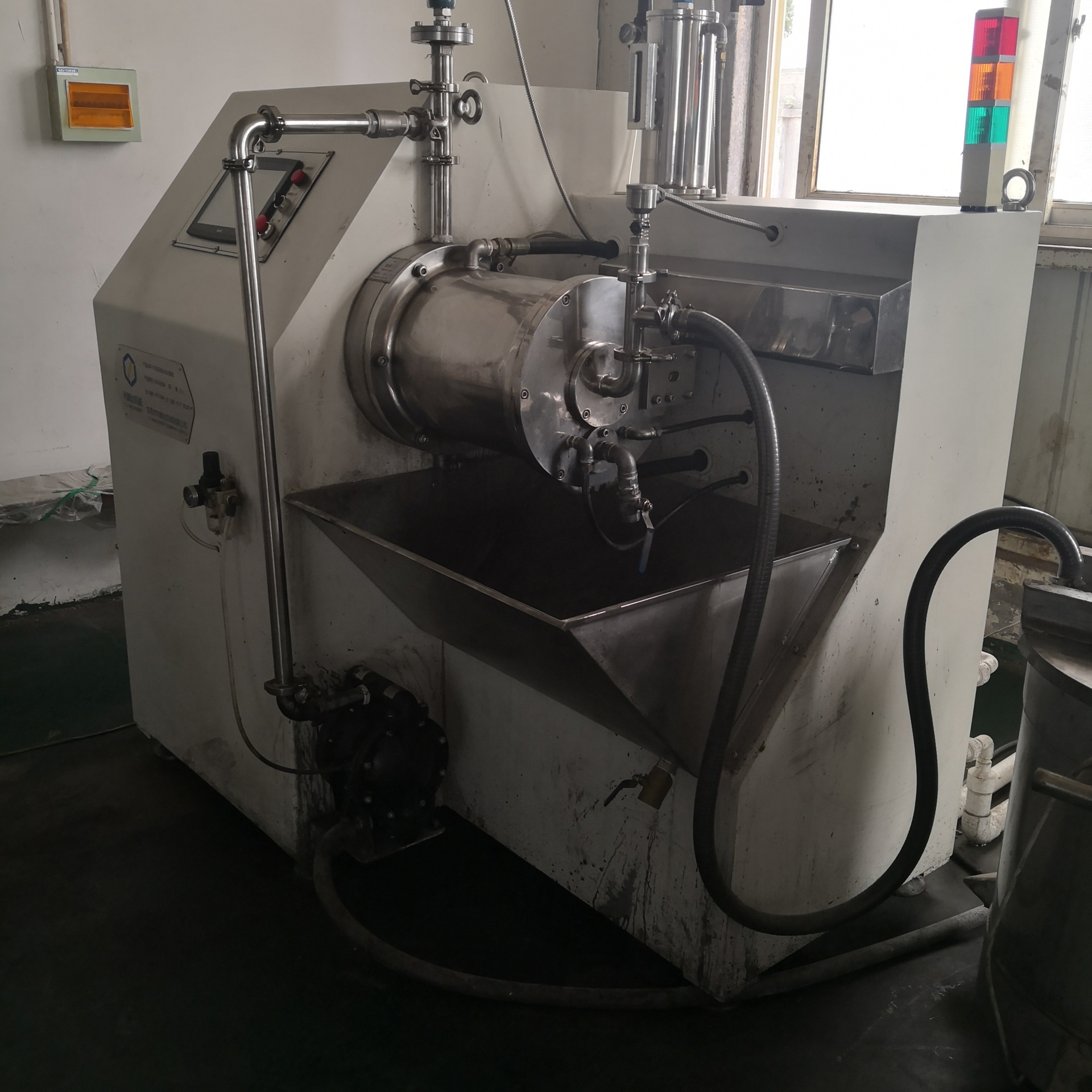 二手卧式砂磨机油漆涂料砂磨机棒销式砂磨机