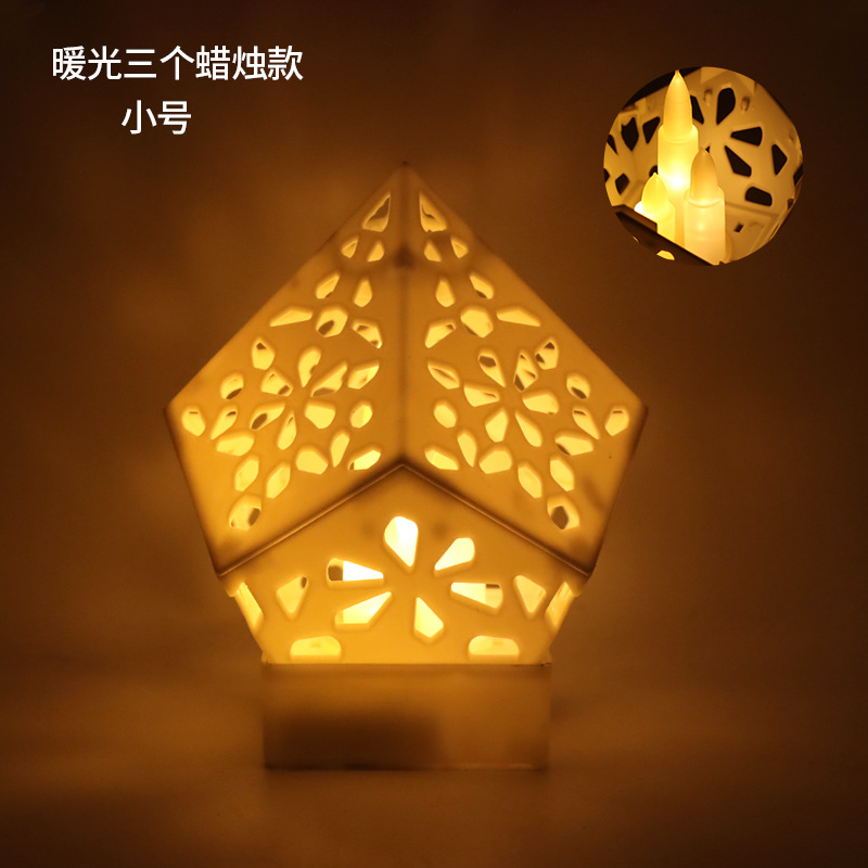 Bohemian Floor Ambience Light Star Light Led Diamond Starry Sky Projection Lamp Plastic Night Lamp Wedding Ceremony Layout