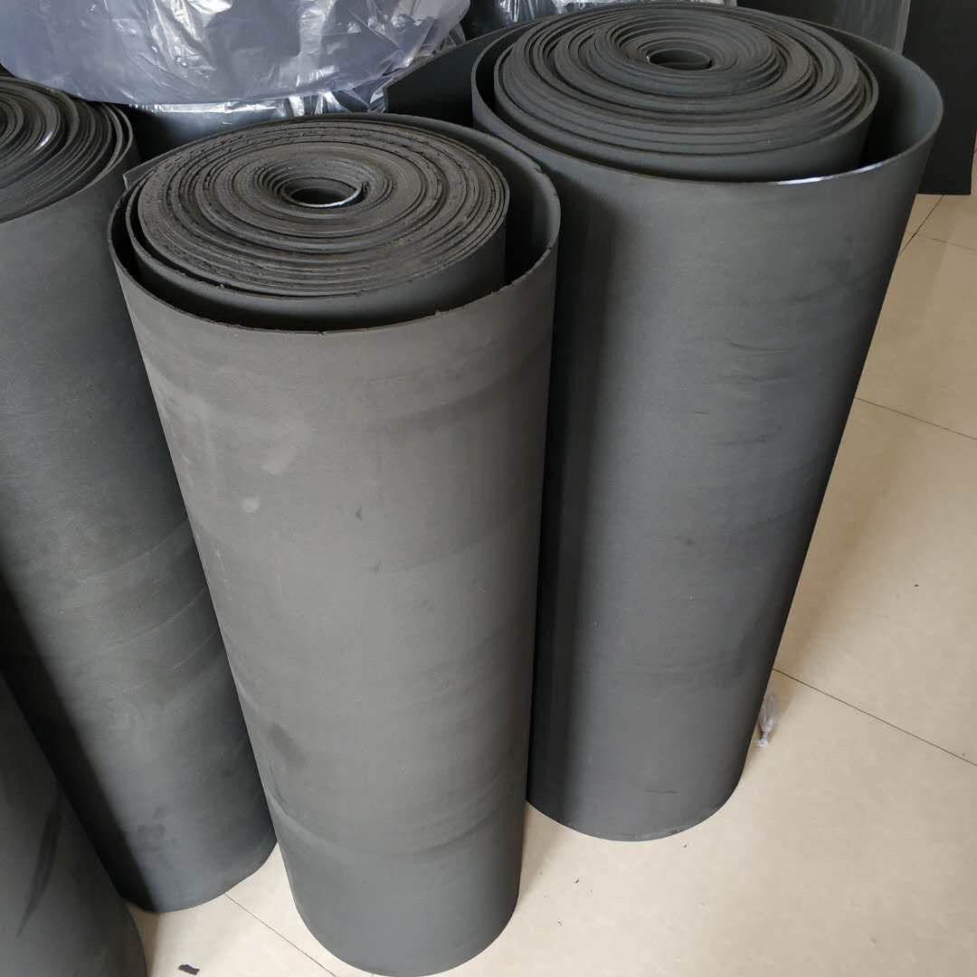 38度黑色eva泡棉4mm厚单面带胶eva泡棉卷 背胶eva卷材泡棉垫内衬