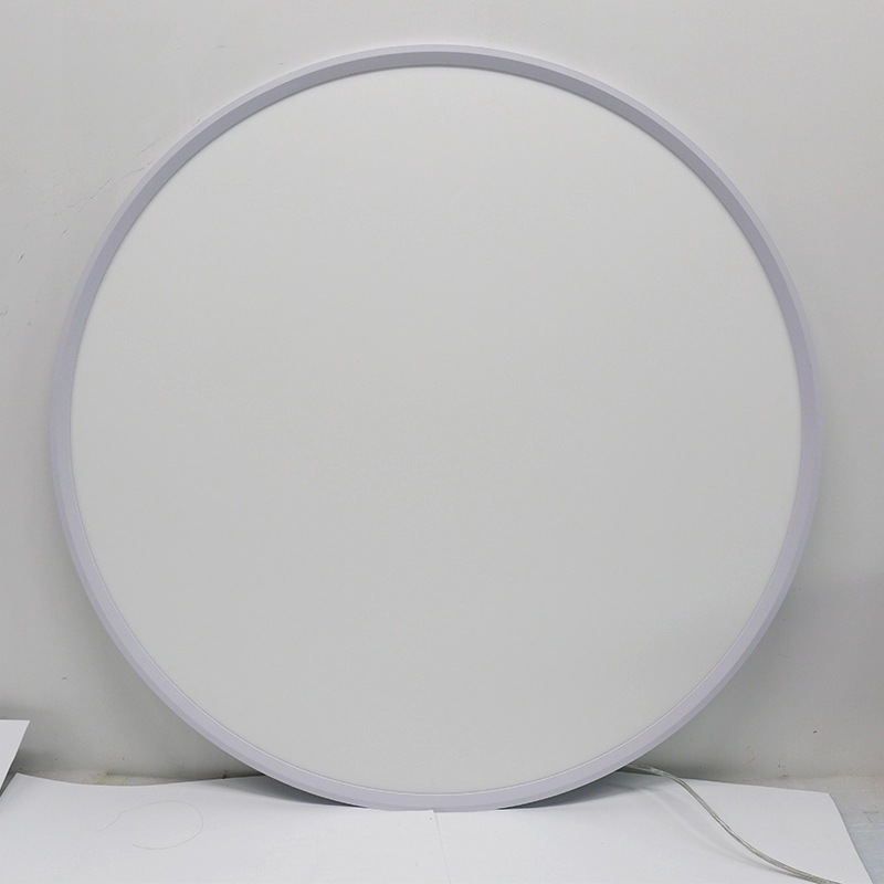 超亮大尺寸客厅卧室超薄圆形吸顶吊装led面板灯个性定制平板灯