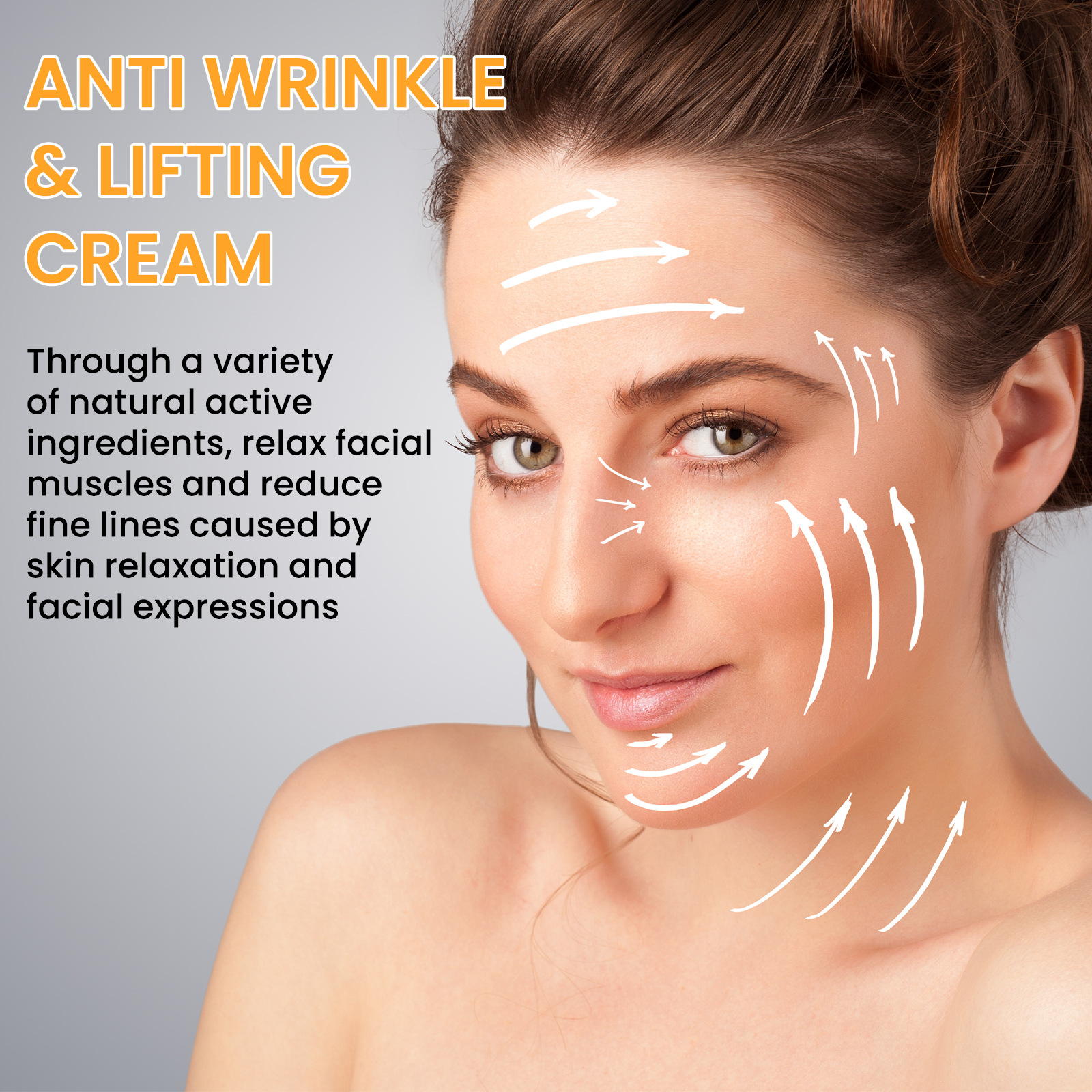Eelhoe Firming Anti-Wrinkle Face Cream Fade Neck Lines Firming Whitening Skin Rejuvenation Nourishing Moisturizing Cream