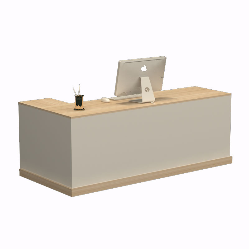 收银台柜台简约现代服装店院咨询台小吧台桌公司前台桌接待台