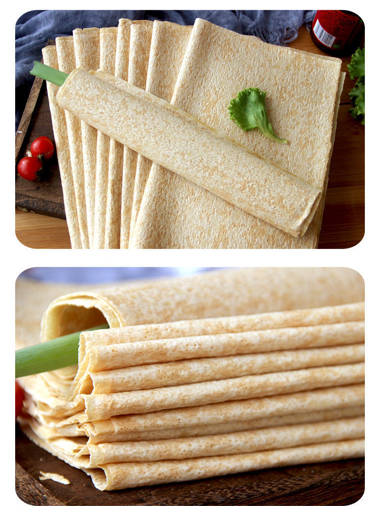 正宗山东临沂煎饼杂粮粗粮特产全小麦临沂软早餐煎饼卷大葱