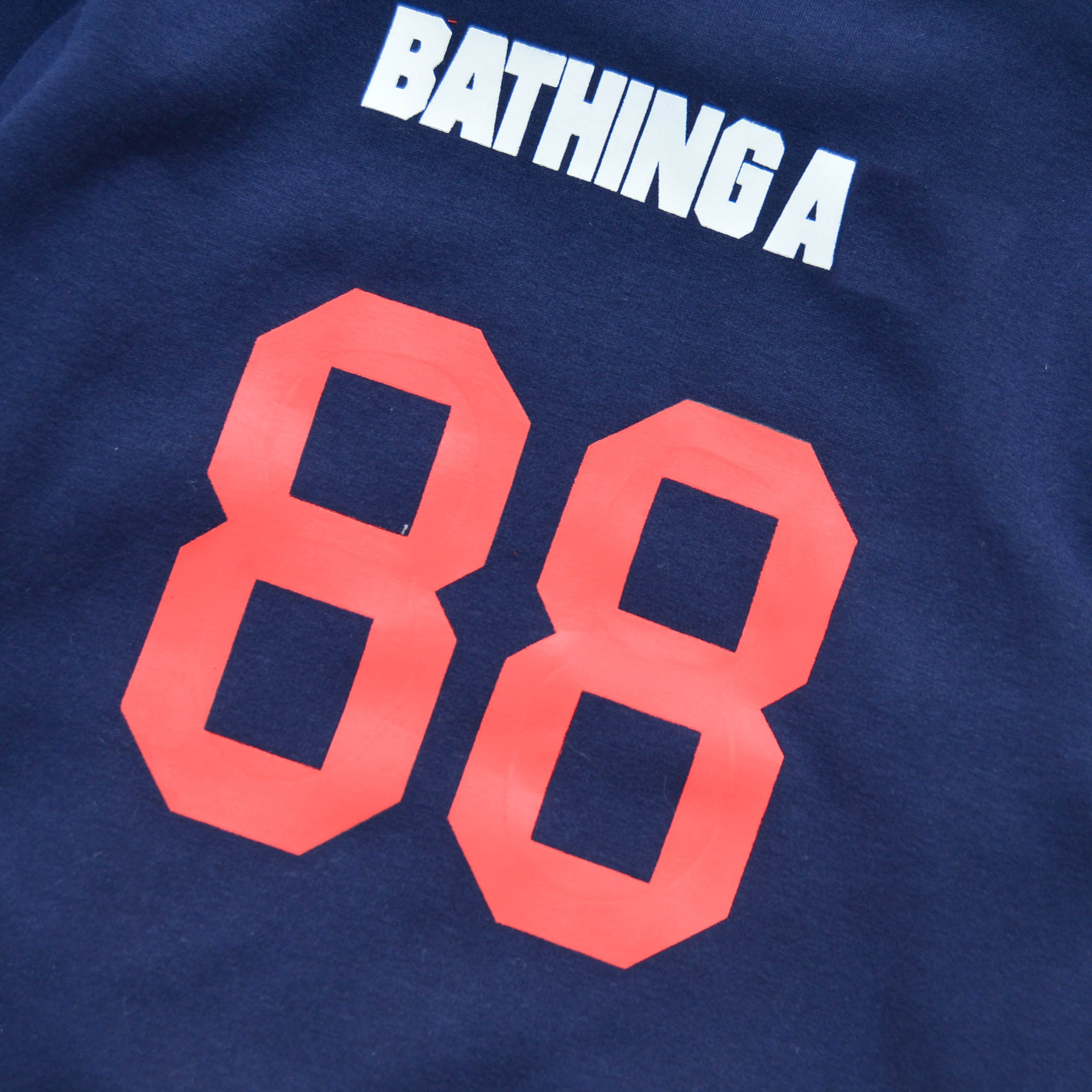 88号猿人刺绣加绒儿童中性长袖保暖卫衣冬季新款男女宝宝加厚上衣