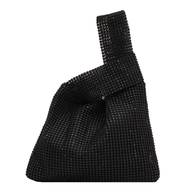 Women's Bag 2022 New Korean Style Fresh Rhinestone Diamond Vest Bag Personality Large Capacity Tote Handbag