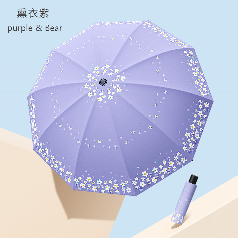 INS Manual plus-Sized Double Umbrella Summer Windshield Sun Umbrella Female UV Protection Factory Wholesale Wholesale