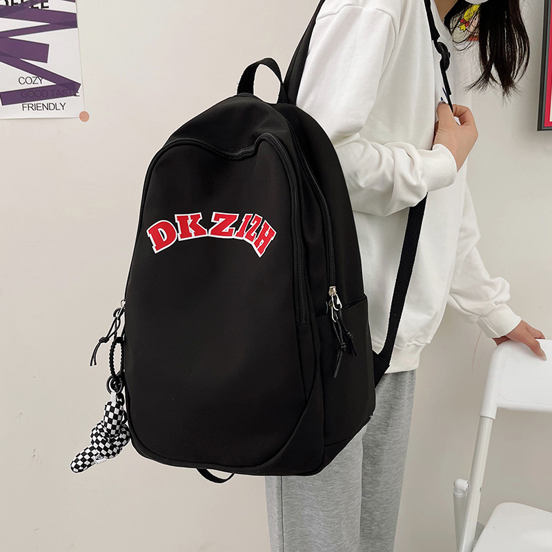 2022 Spring and Summer New Nylon Cloth Large Capacity Korean College Students Campus Schoolbag Casual Men's and Women's Travel Backpack