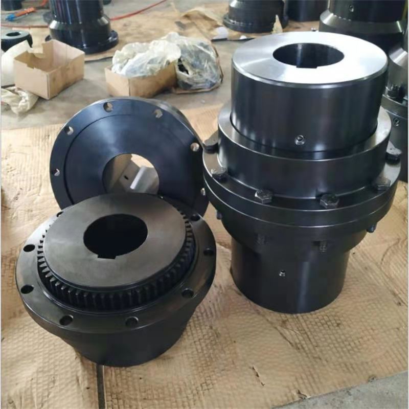 鼓型齿式联轴器锻钢齿轮联轴器齿式联轴节大扭矩齿轮制定联轴器