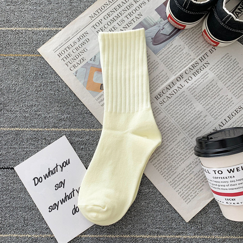 Zhuji Socks Spring/Summer Bunching Socks Tube Socks Trendy Socks Seamless Socks Women Maternity Socks Athletic Socks Men Deodorant and Sweat-Absorbing