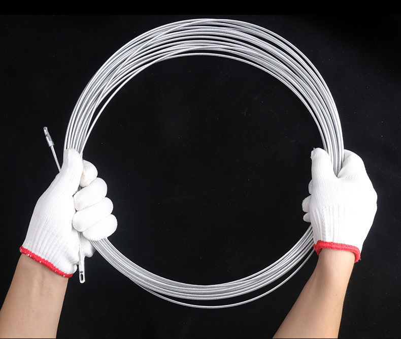 穿线器电工穿线钢丝弹簧电动穿管器暗管放线暗线拉引电线网线