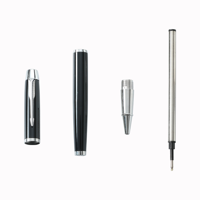 Wholesale Metal Roller Ball Pen Advertising Promotion Multi-Color Signature Pen Notebook Pack Gel Pen Printing Logo