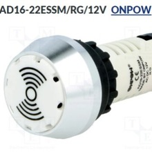 AD16-22ESSM/RG/12V   ONPOW信号器: 声音; 80dB; 发光: LED;